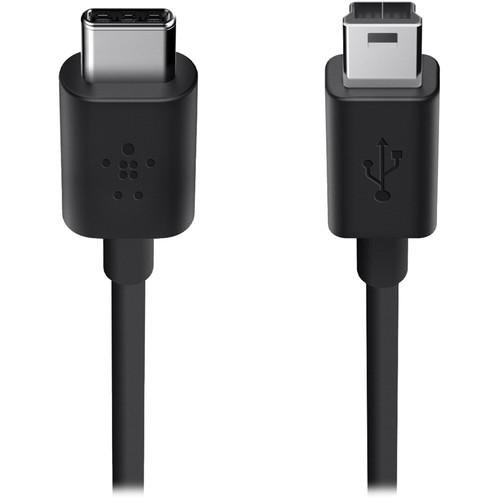 Belkin USB 2.0 Type-C to USB Type-B Charge Cable F2CU035BT06-BLK, Belkin, USB, 2.0, Type-C, to, USB, Type-B, Charge, Cable, F2CU035BT06-BLK