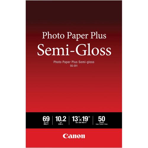 Canon SG-201 Photo Paper Plus Semi-Gloss 1686B062, Canon, SG-201, Paper, Plus, Semi-Gloss, 1686B062,