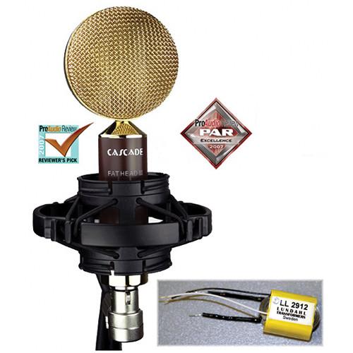 Cascade Microphones FAT HEAD II Ribbon Microphone 99-GL, Cascade, Microphones, FAT, HEAD, II, Ribbon, Microphone, 99-GL,
