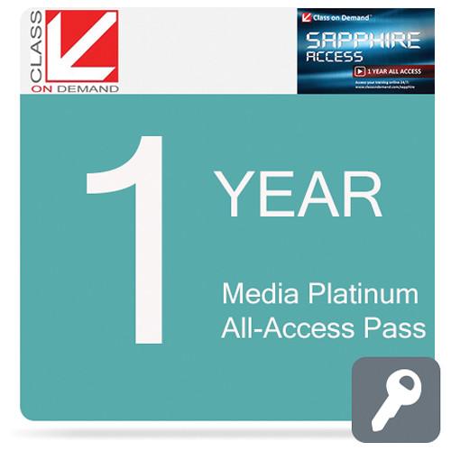 Class on Demand Media Sapphire 1-Year All-Access Pass 99912