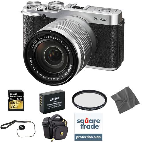 Fujifilm X-A2 Mirrorless Digital Camera with 16-50mm 16455116, Fujifilm, X-A2, Mirrorless, Digital, Camera, with, 16-50mm, 16455116