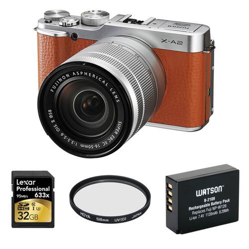 Fujifilm X-A2 Mirrorless Digital Camera with 16-50mm 16455116