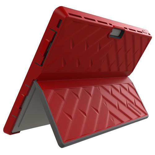 Gumdrop Cases Glass Tech Case for Microsoft GLT-MS3-RED_BLK