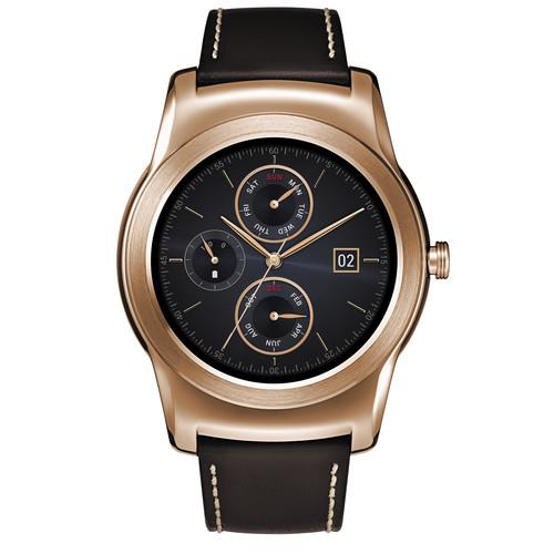 LG Watch Urbane Smartwatch (Gold with Brown Strap) LGW150.AUSAPG