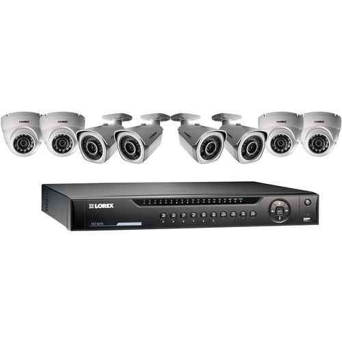Lorex by FLIR 8-Ch NVR with 4 Bullet Cameras LNR4082TC4B