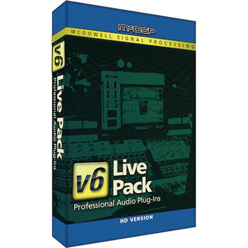 McDSP Live Pack v5 Upgrade to Live Pack HD v6 M-U-LP-LP2