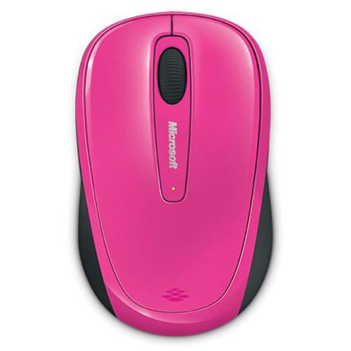 Microsoft Wireless Mobile Mouse 3500 (Pink) GMF-00278, Microsoft, Wireless, Mobile, Mouse, 3500, Pink, GMF-00278,