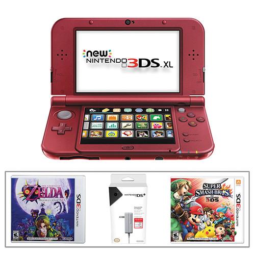 Nintendo 3DS XL Kit with The Legend of Zelda: Majora's Mask 3D,