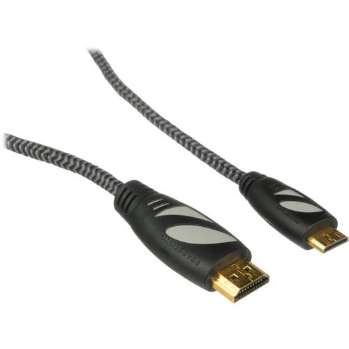 Pearstone Active Braided High Speed Mini HDMI to HDMI HDC-4015BR