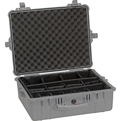 Pelican 1604 Waterproof 1600 Case with Dividers 1600-004-130