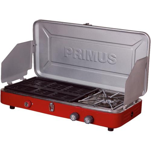 Primus Profile Dual Camp Stove (Silver/Red) P-329285, Primus, Profile Dual, Camp, Stove, Silver/Red, P-329285,