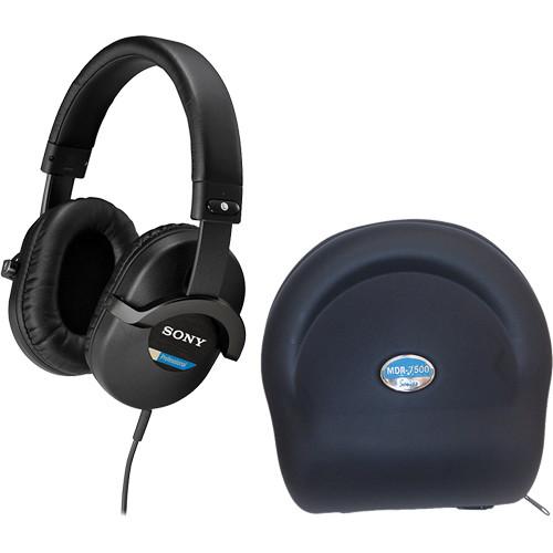 Sony  MDR-7510 Headphones with Carrying Case Kit, Sony, MDR-7510, Headphones, with, Carrying, Case, Kit, Video