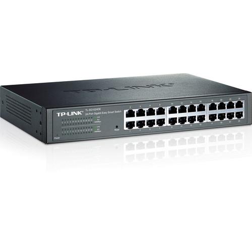 TP-Link TL-SG1024DE 24-Port Gigabit Easy Smart Switch, TP-Link, TL-SG1024DE, 24-Port, Gigabit, Easy, Smart, Switch