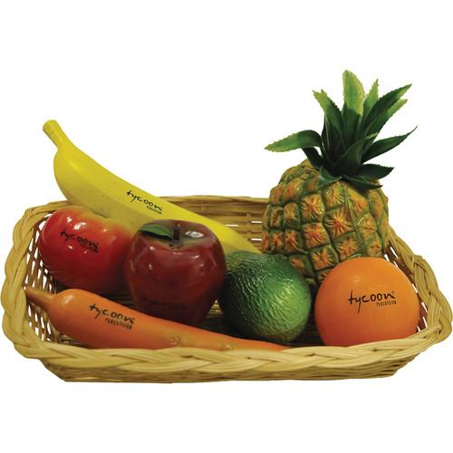 Tycoon Percussion Fruits and Veggies Shaker Set TFVSS