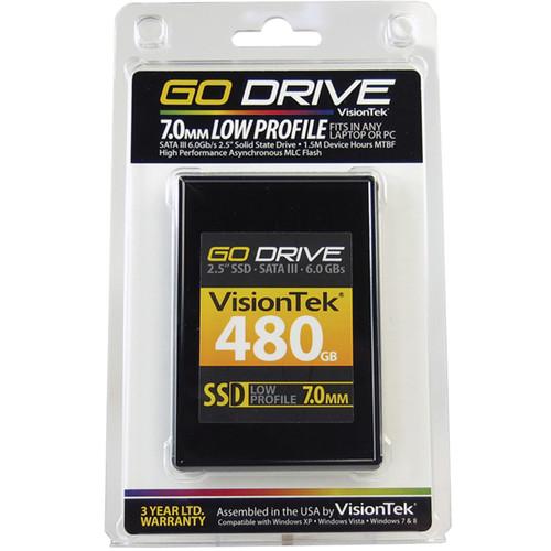 VisionTek Go Drive Low Profile 7mm SSD (240GB) 900624, VisionTek, Go, Drive, Low, Profile, 7mm, SSD, 240GB, 900624,