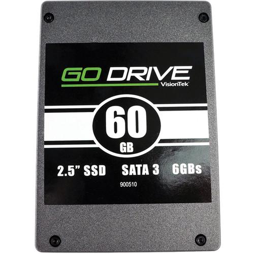 VisionTek Go Drive Low Profile 9.5mm SSD (60GB) 900510, VisionTek, Go, Drive, Low, Profile, 9.5mm, SSD, 60GB, 900510,