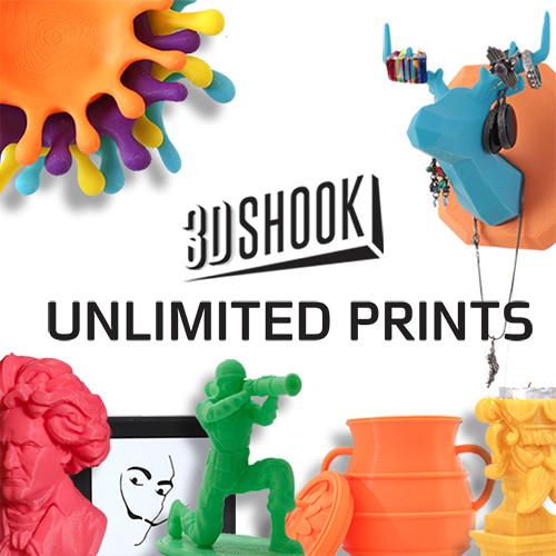 3Dshook Subscription Print on Demand (1-Month Membership) 1MONTH