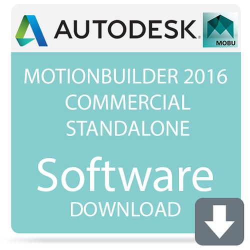 Autodesk MotionBuilder 2016 Commercial 727H1-WWR11E-1001-VC