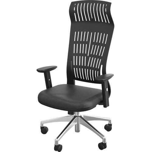 Balt Fly High Back Office Chair with Adjustable Arms (Gray)