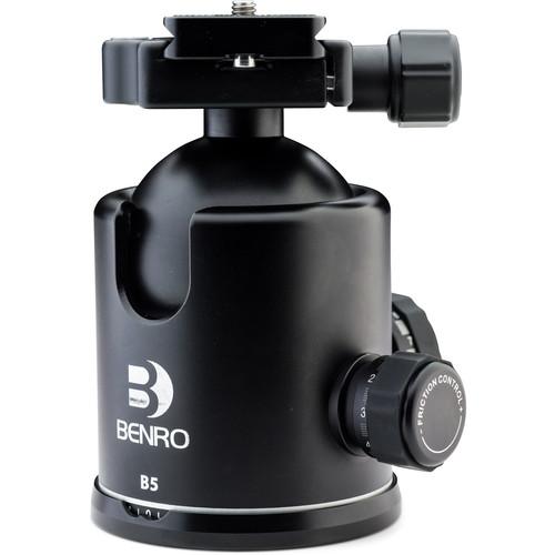 Benro B5 Triple Action Ball Head with PU85 Quick-Release Plate