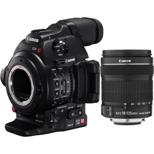 Canon C100 Mark II Cinema EOS Camera with Dual Pixel CMOS AF, Canon, C100, Mark, II, Cinema, EOS, Camera, with, Dual, Pixel, CMOS, AF