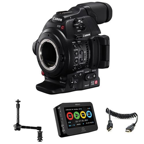 Canon EOS C100 Mark II Cinema EOS Camera and Atomos 0202C013, Canon, EOS, C100, Mark, II, Cinema, EOS, Camera, Atomos, 0202C013,