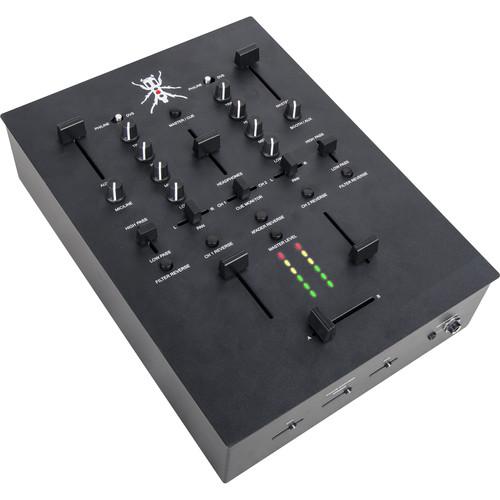 DJ-Tech TRX Thud Rumble 2-Channel Scratch Mixer (Black) TRXBK