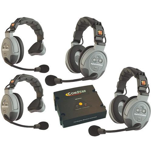 Eartec COMSTAR XT-4S 4-User Full Duplex Wireless Intercom XT-4S, Eartec, COMSTAR, XT-4S, 4-User, Full, Duplex, Wireless, Intercom, XT-4S