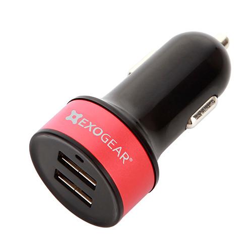 EXOGEAR ExoCharge Three-Port Car Charger EGEC-3P51, EXOGEAR, ExoCharge, Three-Port, Car, Charger, EGEC-3P51,