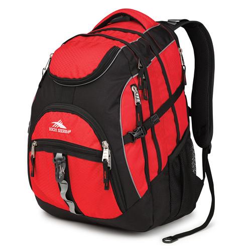High Sierra Access Backpack (Crimson / Black) 53671-0924, High, Sierra, Access, Backpack, Crimson, /, Black, 53671-0924,