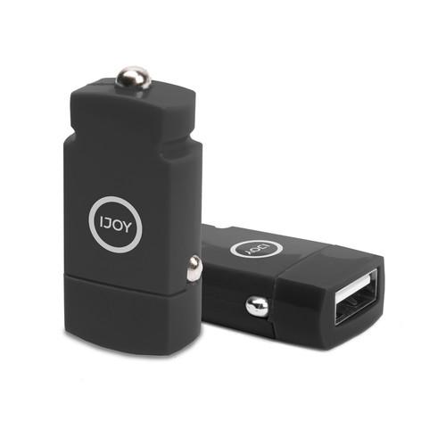 iJOY  USB 2.1A Mini Car Charger (Black) MINI- BLK
