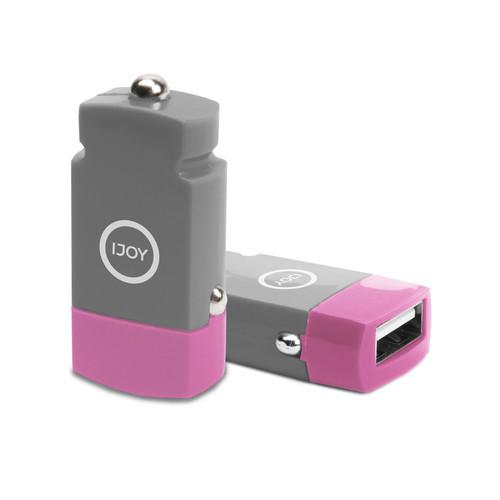iJOY  USB 2.1A Mini Car Charger (Black) MINI- BLK