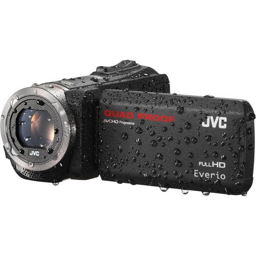 JVC GZ-R320BUS Quad-Proof HD Camcorder (Black) GZR320BUS