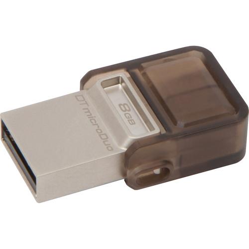 Kingston 32GB DataTraveler microDuo USB 2.0 OTG Flash DTDUO/32GB, Kingston, 32GB, DataTraveler, microDuo, USB, 2.0, OTG, Flash, DTDUO/32GB
