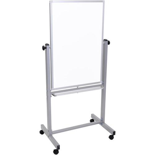 Luxor MB6040WW Mobile Magnetic Reversible Whiteboard MB6040WW