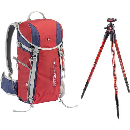 Manfrotto Off road Hiker 20L Backpack & Aluminum Walking