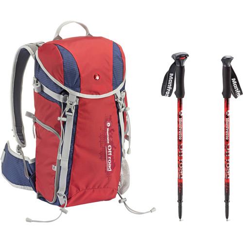 Manfrotto Off road Hiker 20L Backpack & Aluminum Walking