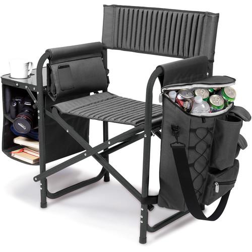 Picnic Time Fusion Camp Chair (Dark Gray/Black) 807-00-679-000-0