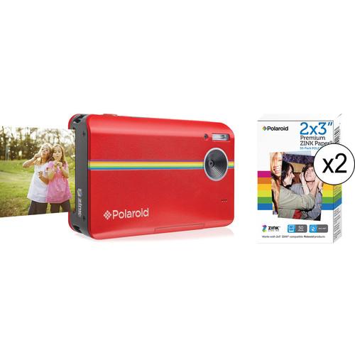 Polaroid Z2300 Instant Digital Camera Kit with 100 Sheets of, Polaroid, Z2300, Instant, Digital, Camera, Kit, with, 100, Sheets, of,