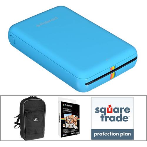 Polaroid  ZIP Mobile Printer Basic Kit (Blue), Polaroid, ZIP, Mobile, Printer, Basic, Kit, Blue, , Video