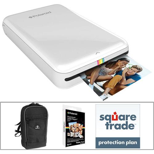 Polaroid  ZIP Mobile Printer Basic Kit (White), Polaroid, ZIP, Mobile, Printer, Basic, Kit, White, , Video