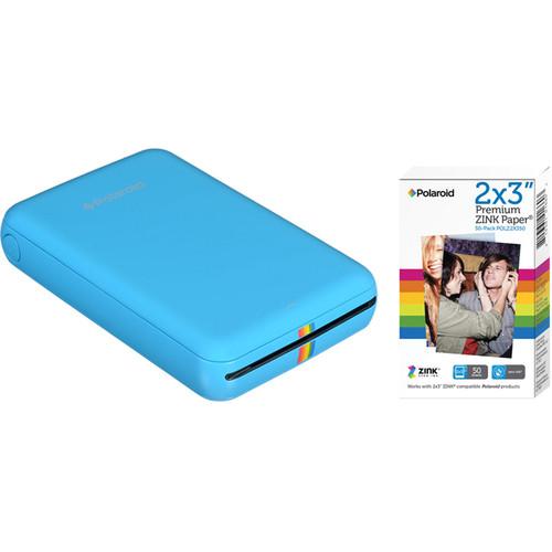 Polaroid ZIP Mobile Printer Kit with 50 Sheets of Photo Paper