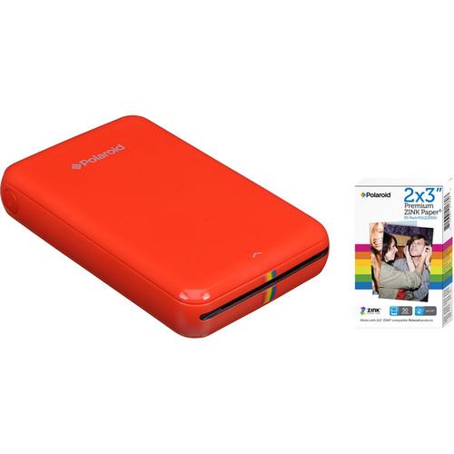 Polaroid ZIP Mobile Printer Kit with 50 Sheets of Photo Paper, Polaroid, ZIP, Mobile, Printer, Kit, with, 50, Sheets, of, Photo, Paper