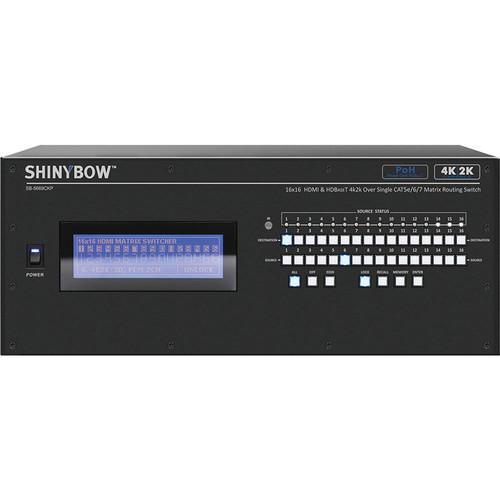 Shinybow 16x16 HDMI & HDBaseT 4K2K CAT5e/6/7 SB-5669CK, Shinybow, 16x16, HDMI, HDBaseT, 4K2K, CAT5e/6/7, SB-5669CK,