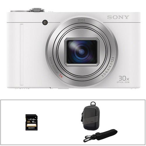 Sony Cyber-shot DSC-WX500 Digital Camera Basic Kit (Black)