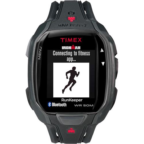 Timex IRONMAN Run x50  Fitness Watch (Black/Red) TW5K84600F5