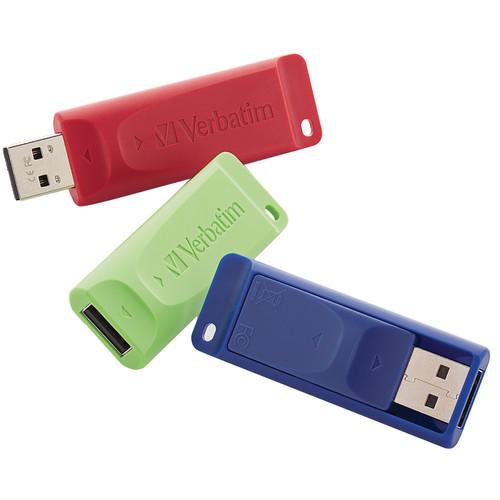 Verbatim 16GB Store 'n' Go USB Flash Drive (4-Pack) 99123, Verbatim, 16GB, Store, 'n', Go, USB, Flash, Drive, 4-Pack, 99123,
