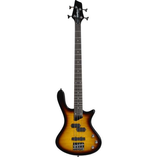 Washburn T14QTBL Electric Bass Guitar (Trans-Blue) T14QTBL