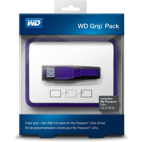 WD Grip Pack for 1TB My Passport Ultra (Grape), WD, Grip, Pack, 1TB, My, Passport, Ultra, Grape,