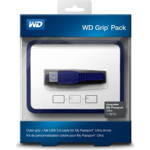 WD Grip Pack for 1TB My Passport Ultra (Sky) WDBZBY0000NBL-NASN